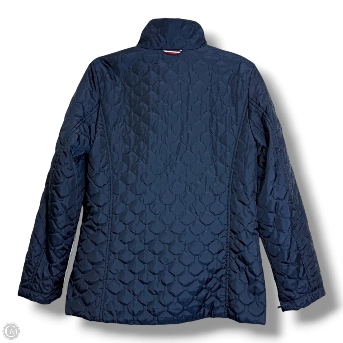 Jacket Puffer & Quilted By Tommy Hilfiger In Navy, Size: M