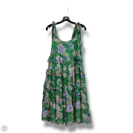 Dress Casual Midi By Vici In Floral Print, Size: M