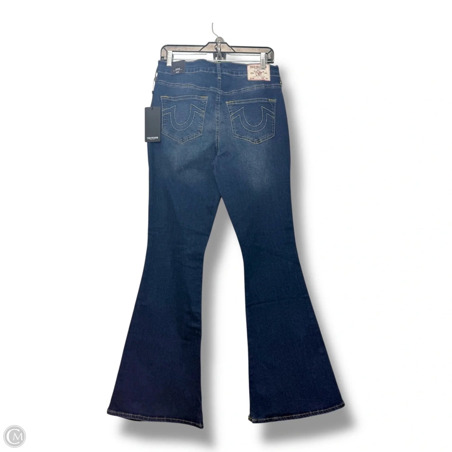 Jeans Flared By True Religion In Blue Denim, Size: 8