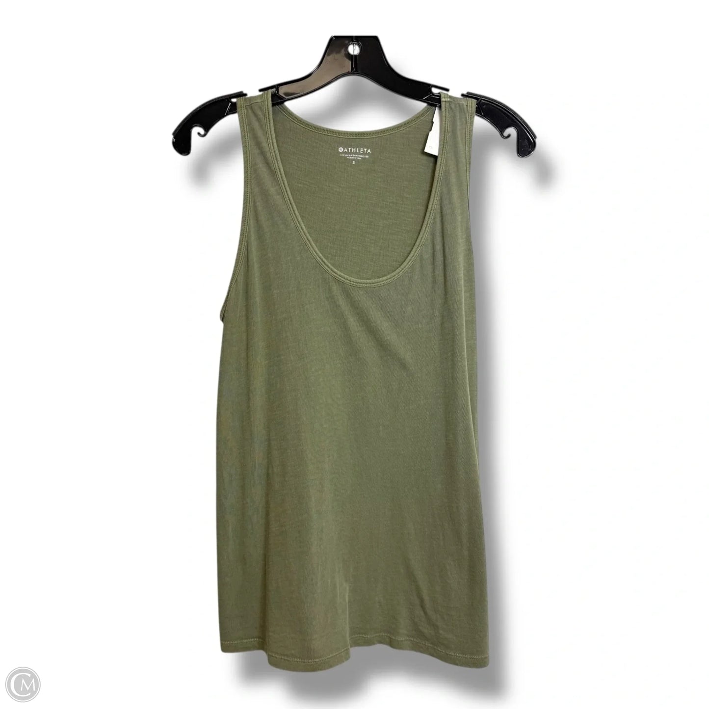 Tank Top By Athleta In Green, Size: S