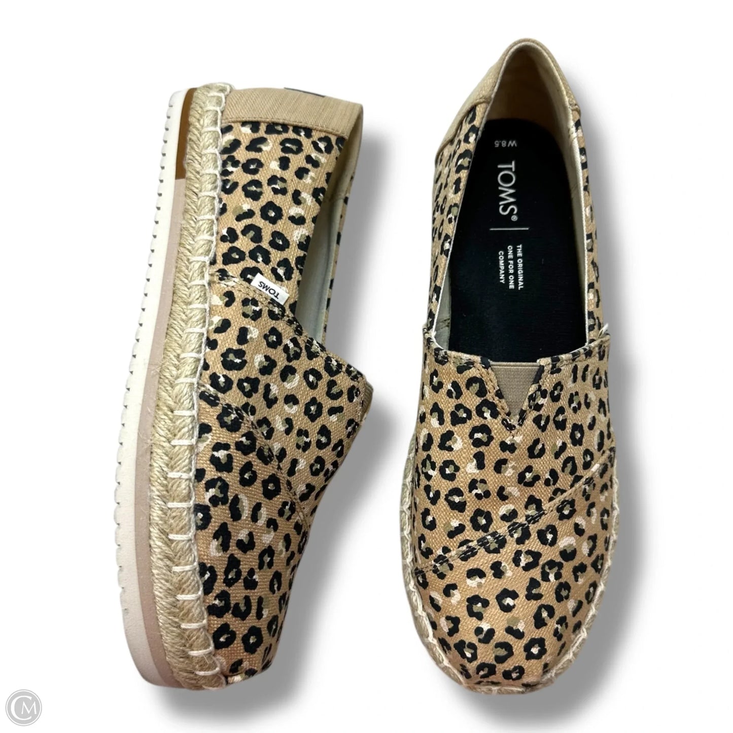 Shoes Flats By Toms In Animal Print, Size: 8.5