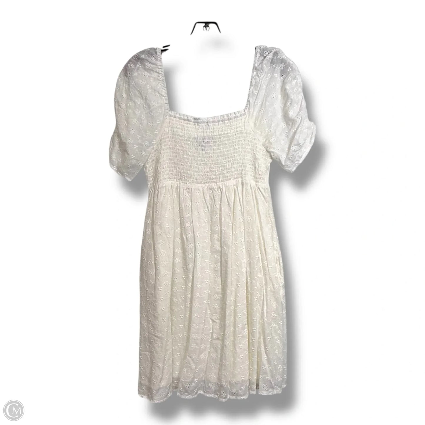 Dress Casual Short By Lush In White, Size: M