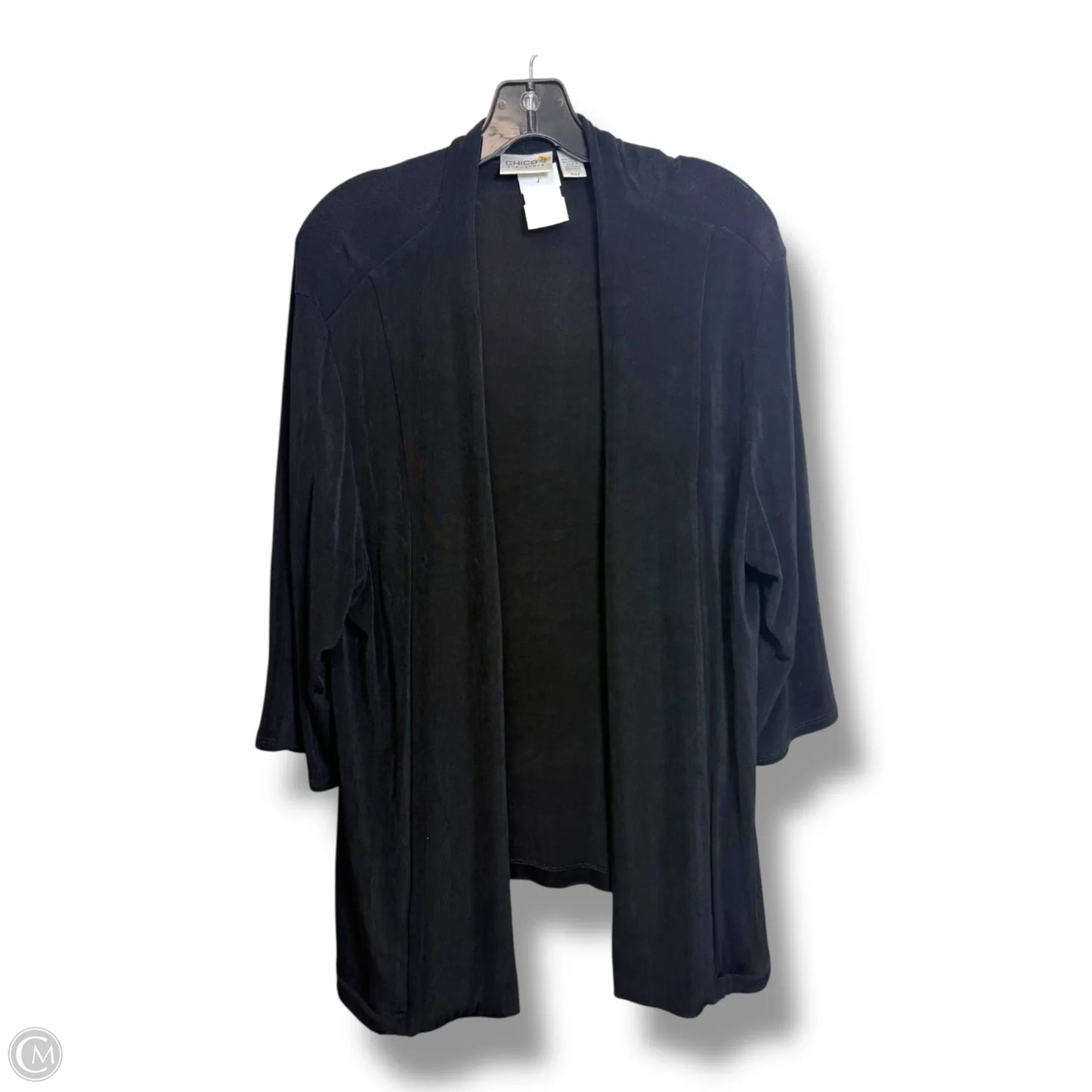 Cardigan By Chicos In Black, Size: Xl