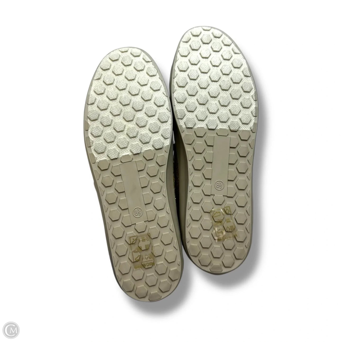Shoes Sneakers By Shu Shop In Gold, Size: 8.5