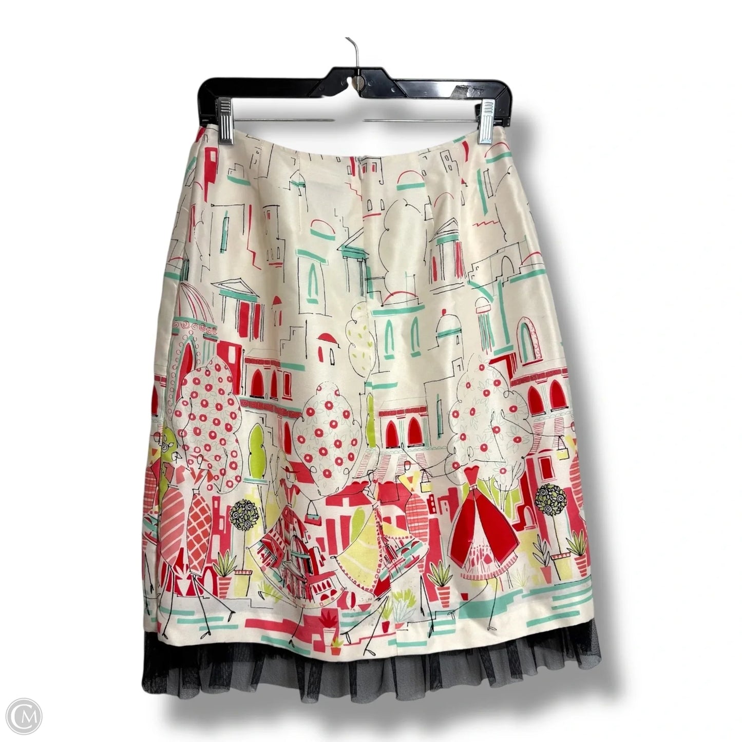Skirt Midi By Grace Elements In Multi-colored, Size: 10