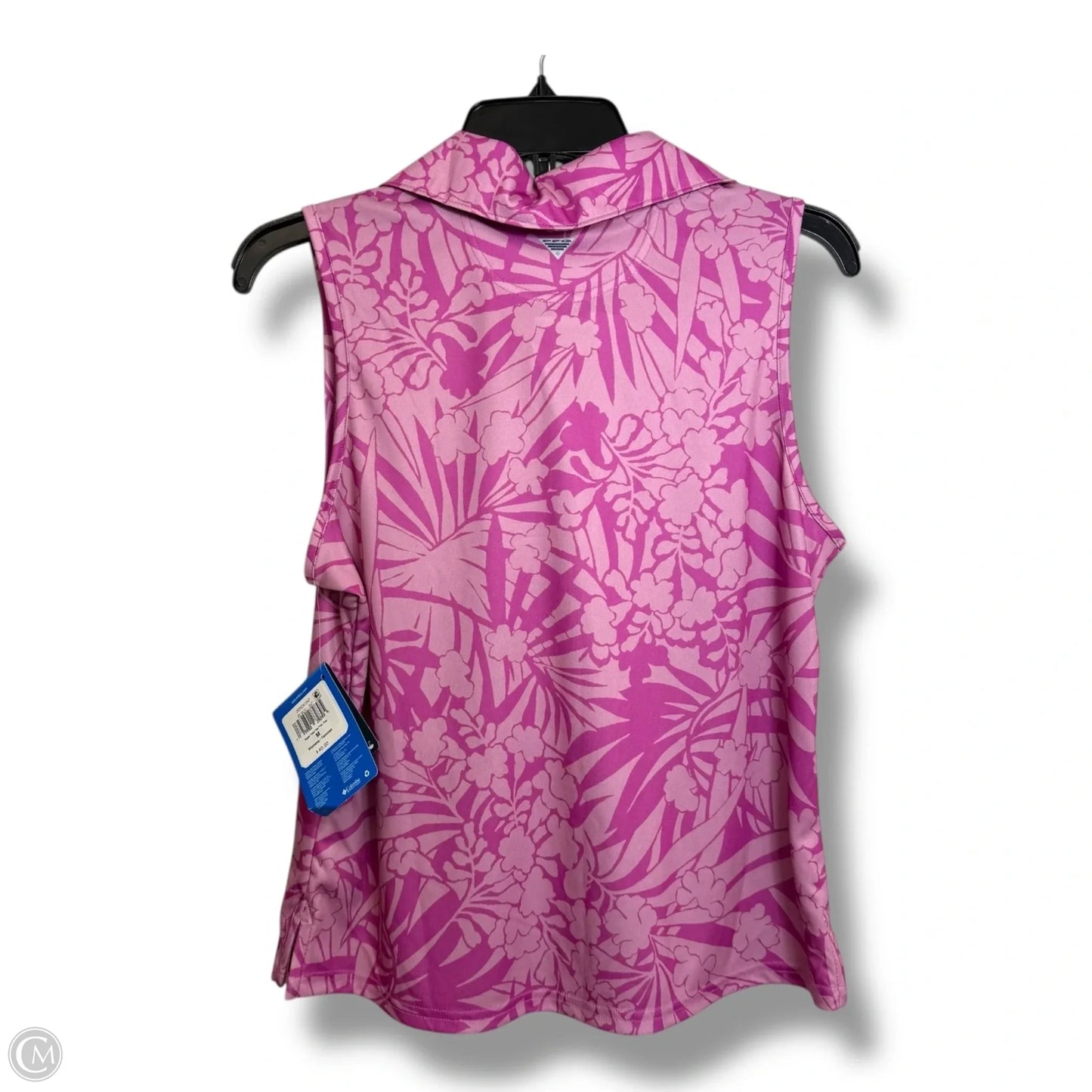 Athletic Tank Top By Columbia In Pink, Size: M