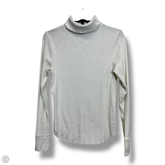 Top Long Sleeve By Aerie In White, Size: L
