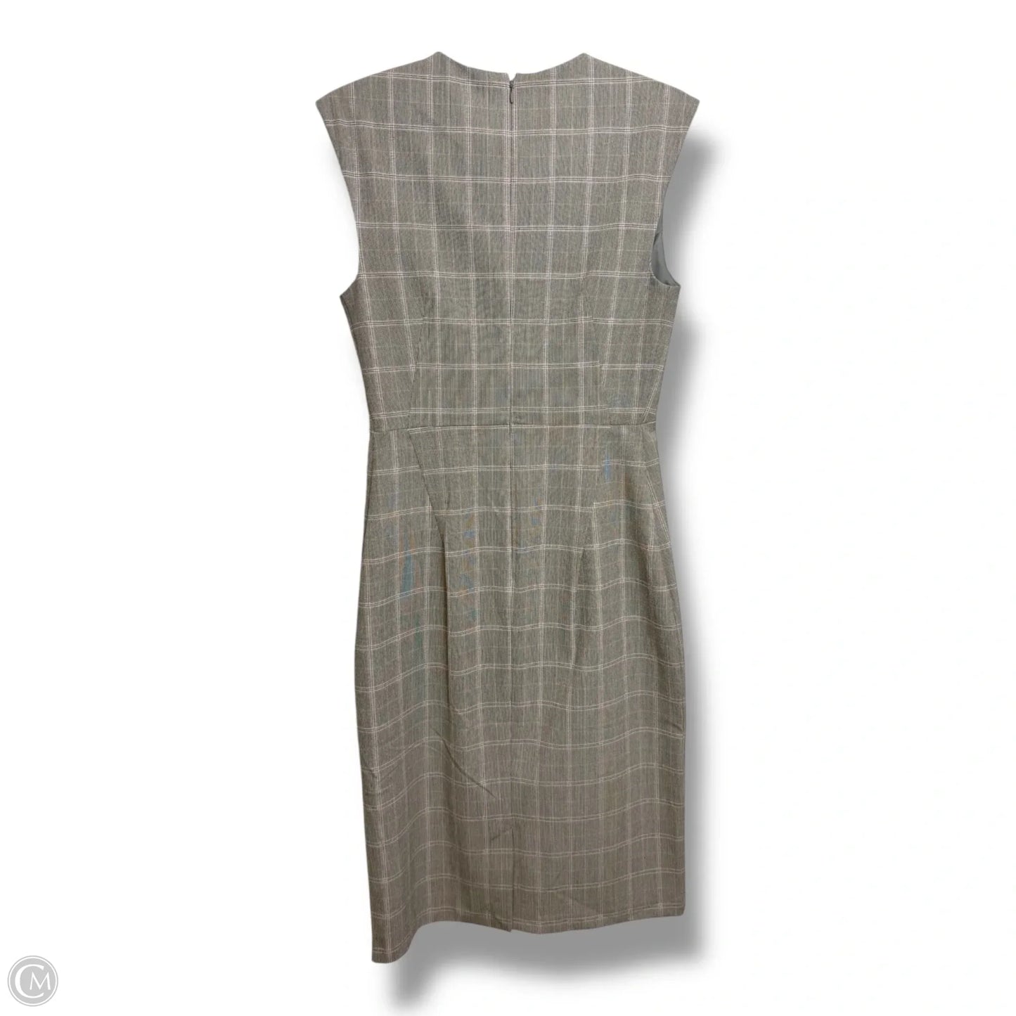 Dress Casual Maxi By Express In Plaid Pattern, Size: S