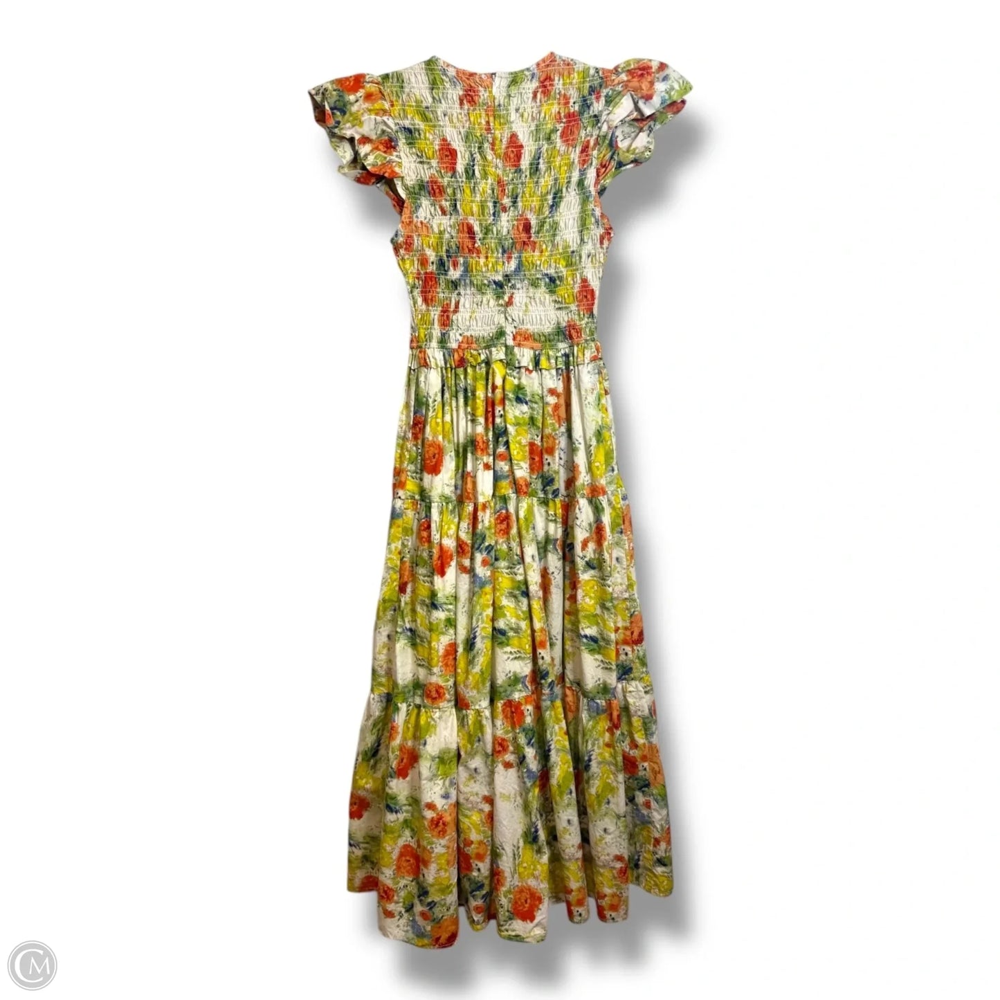 Dress Casual Maxi By OPT  In Floral Print, Size: M