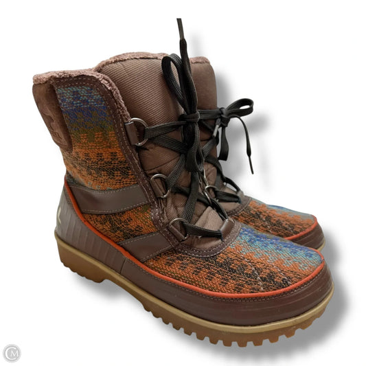 Boots Snow By Sorel In Multi-colored, Size: 8