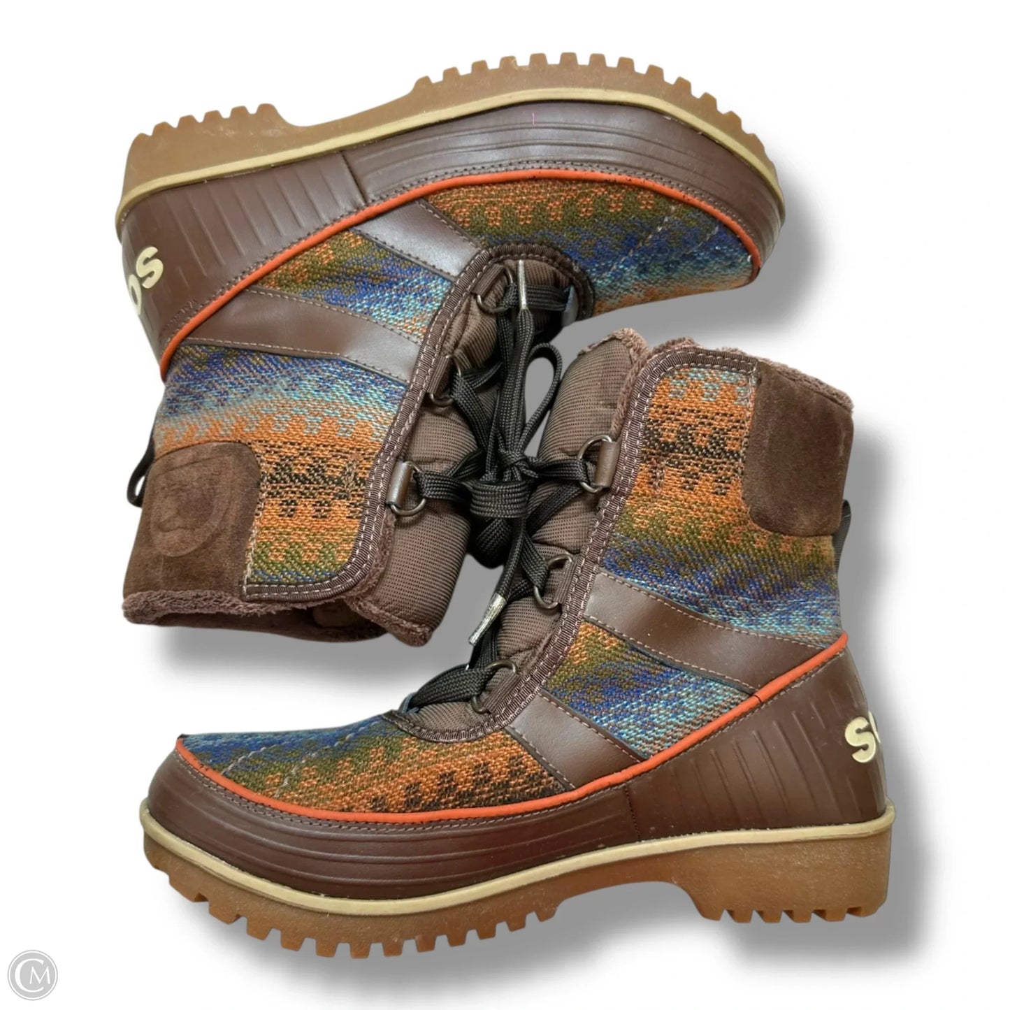 Boots Snow By Sorel In Multi-colored, Size: 8