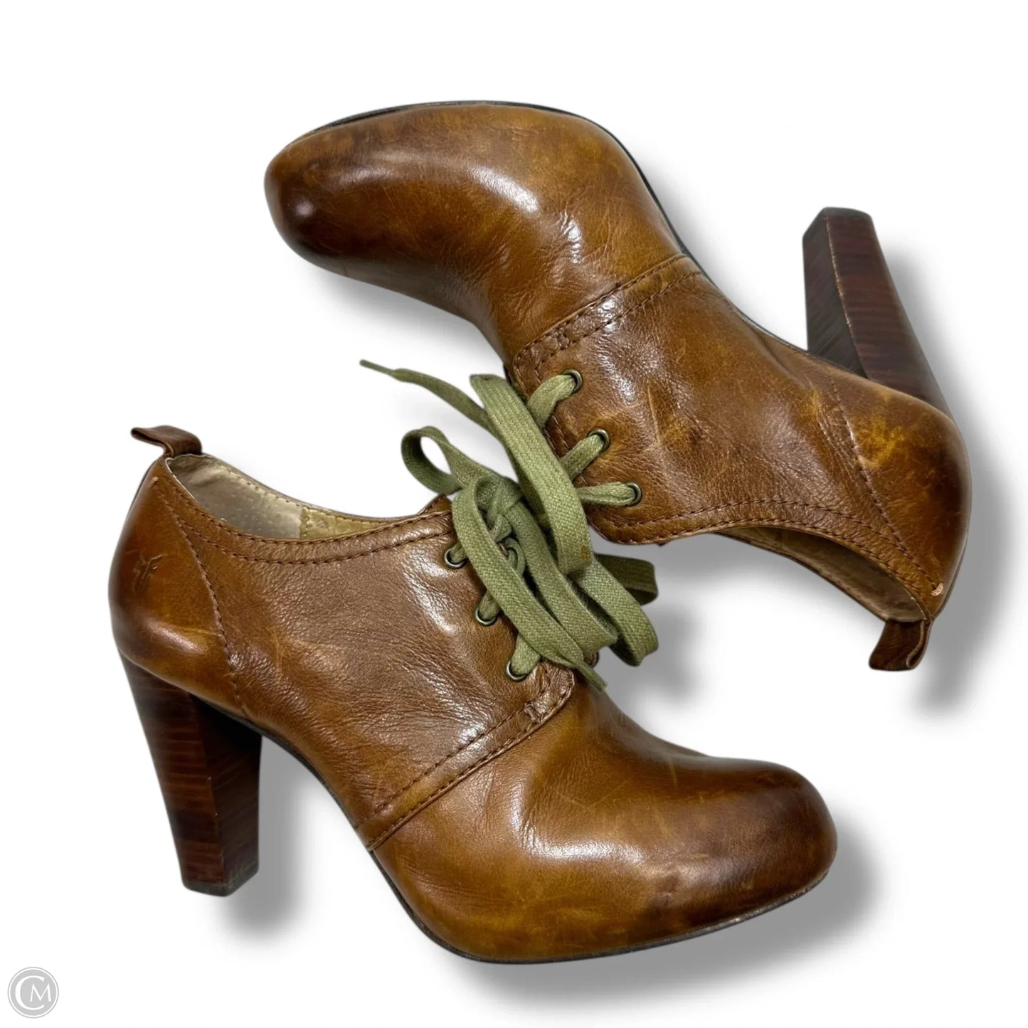 Shoes Designer By Frye In Brown, Size: 8.5