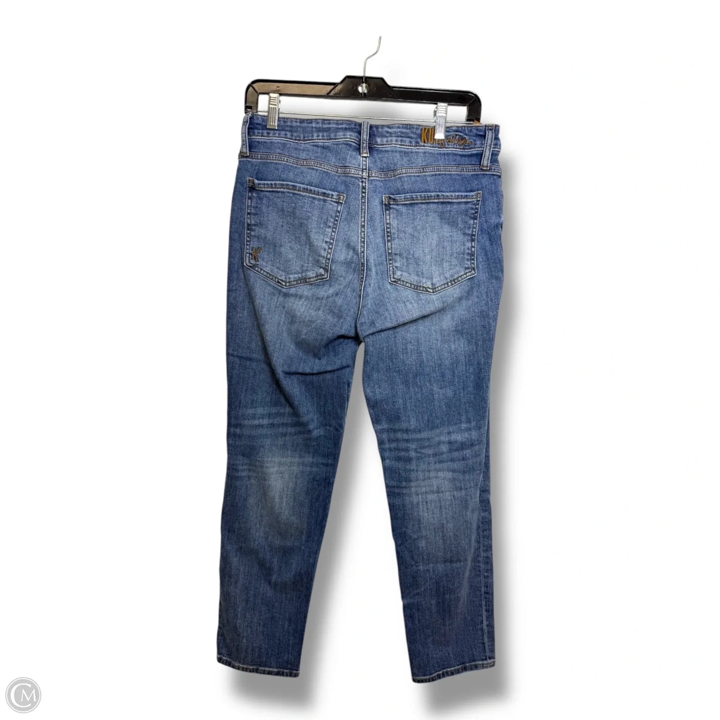 Jeans Straight By Kut In Blue Denim, Size: 6