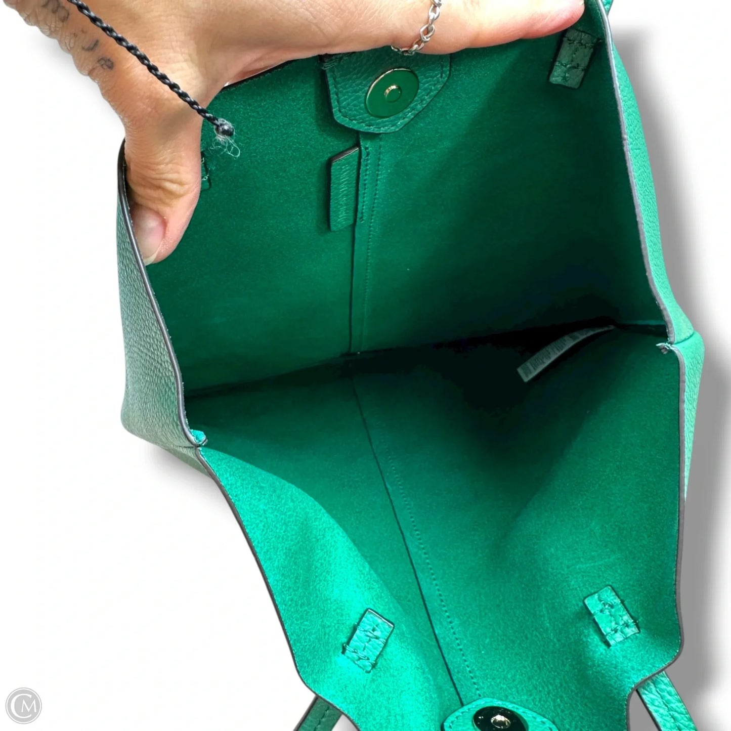 Leather Tote By Banana Republic, Size: Small