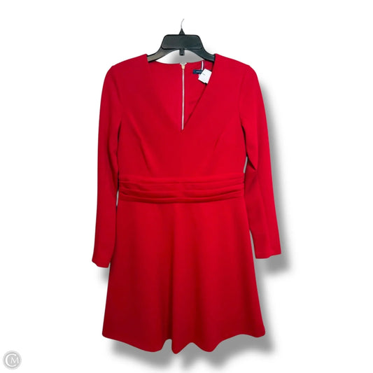 Dress Party Midi By Tommy Hilfiger In Red, Size: 6p