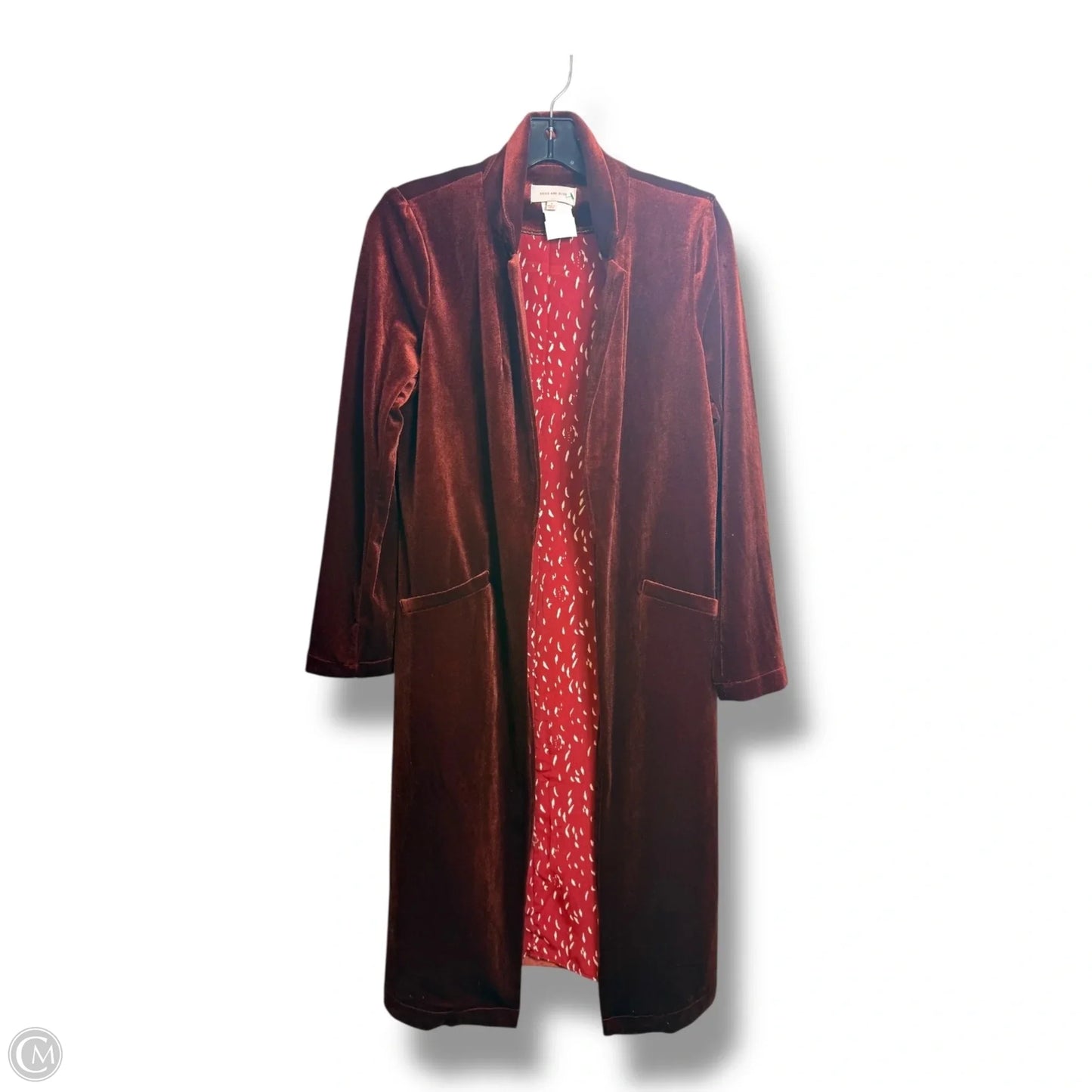 Cardigan By Skies Are Blue In Copper, Size: S