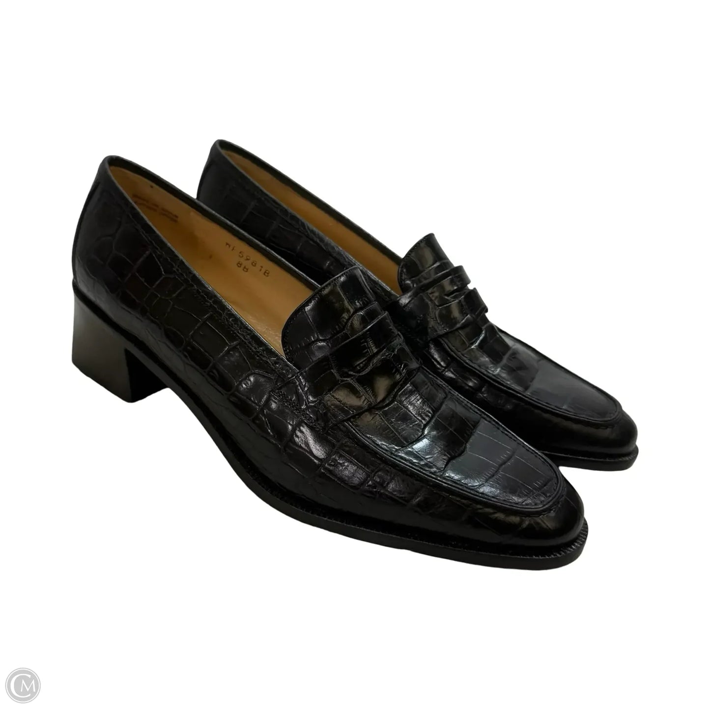 Shoes Heels Block By Ralph Lauren In Black, Size: 8