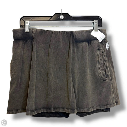 Skort By Free People In Black, Size: Xl