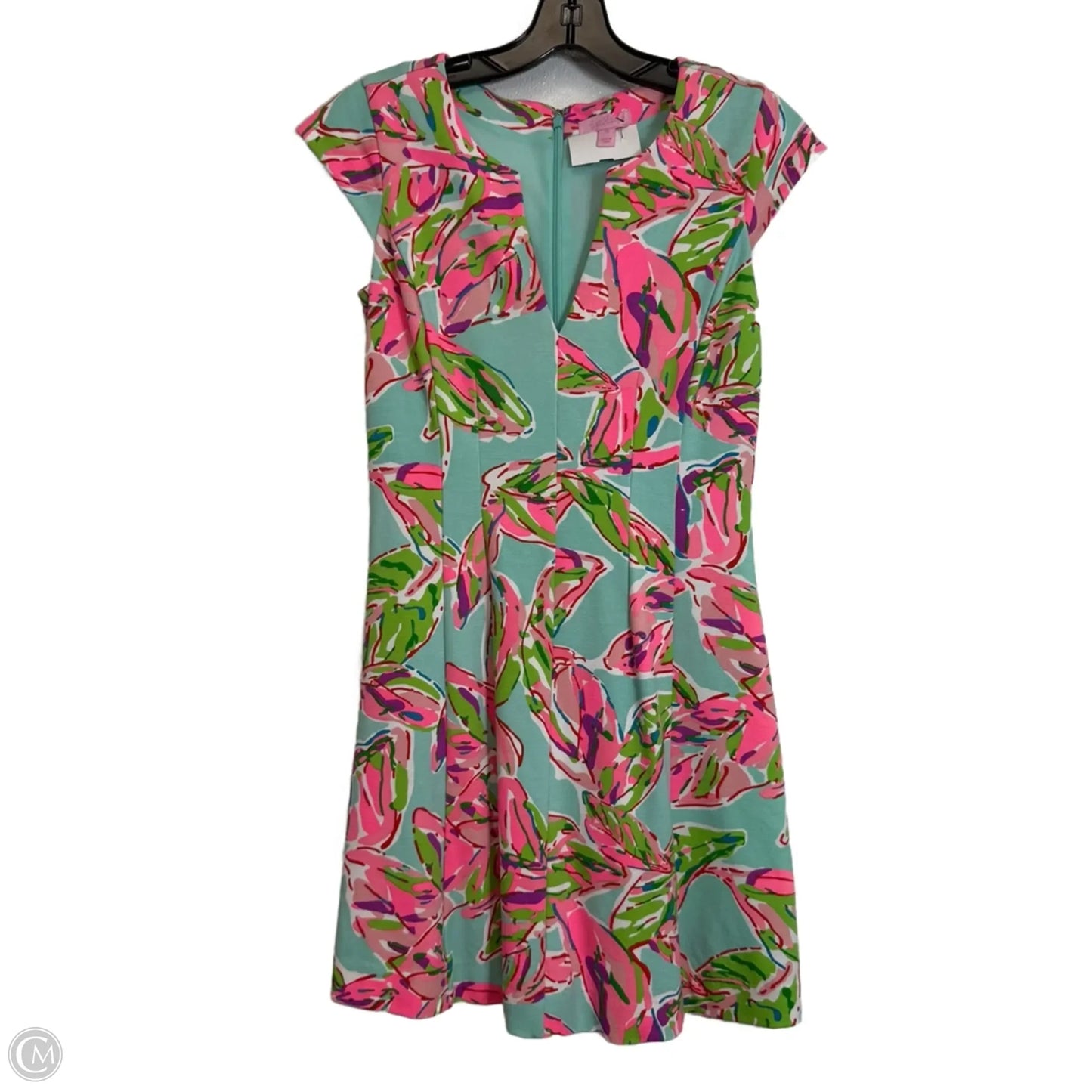 Dress Designer By Lilly Pulitzer In Floral Print, Size: Xs
