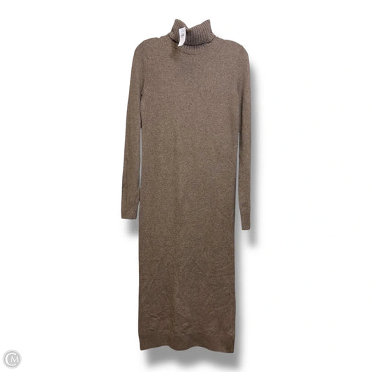 Dress Sweater By Gap In Brown, Size: Xs