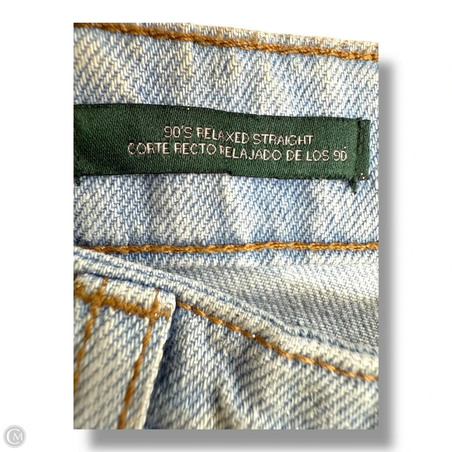Jeans 90s relaxed Straight By Wild Fable In Blue Denim, Size: 8
