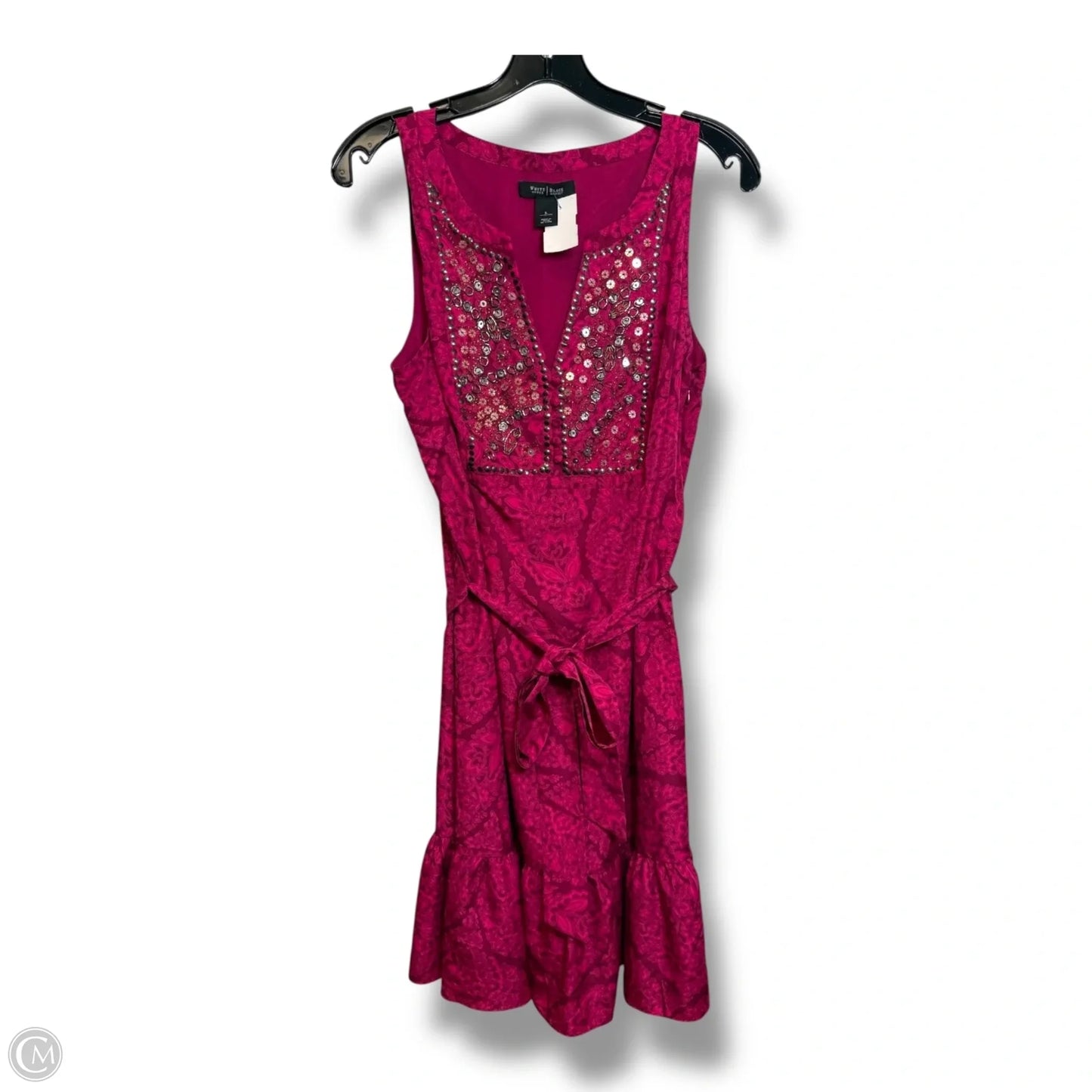 Dress Party Short By White House Black Market In Pink, Size: L