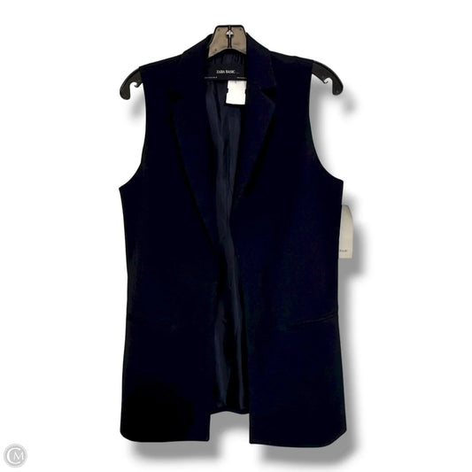 Vest Other By Zara Basic In Navy, Size: M