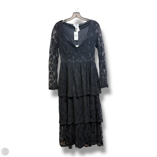 Dress Casual Maxi By Clothes Mentor In Black, Size: S