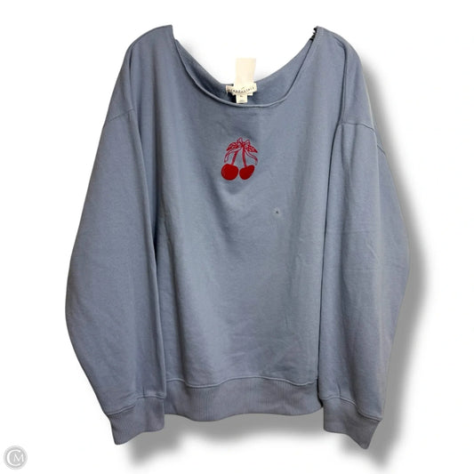 Sweatshirt Crewneck By Aeropostale In Blue, Size: Xl