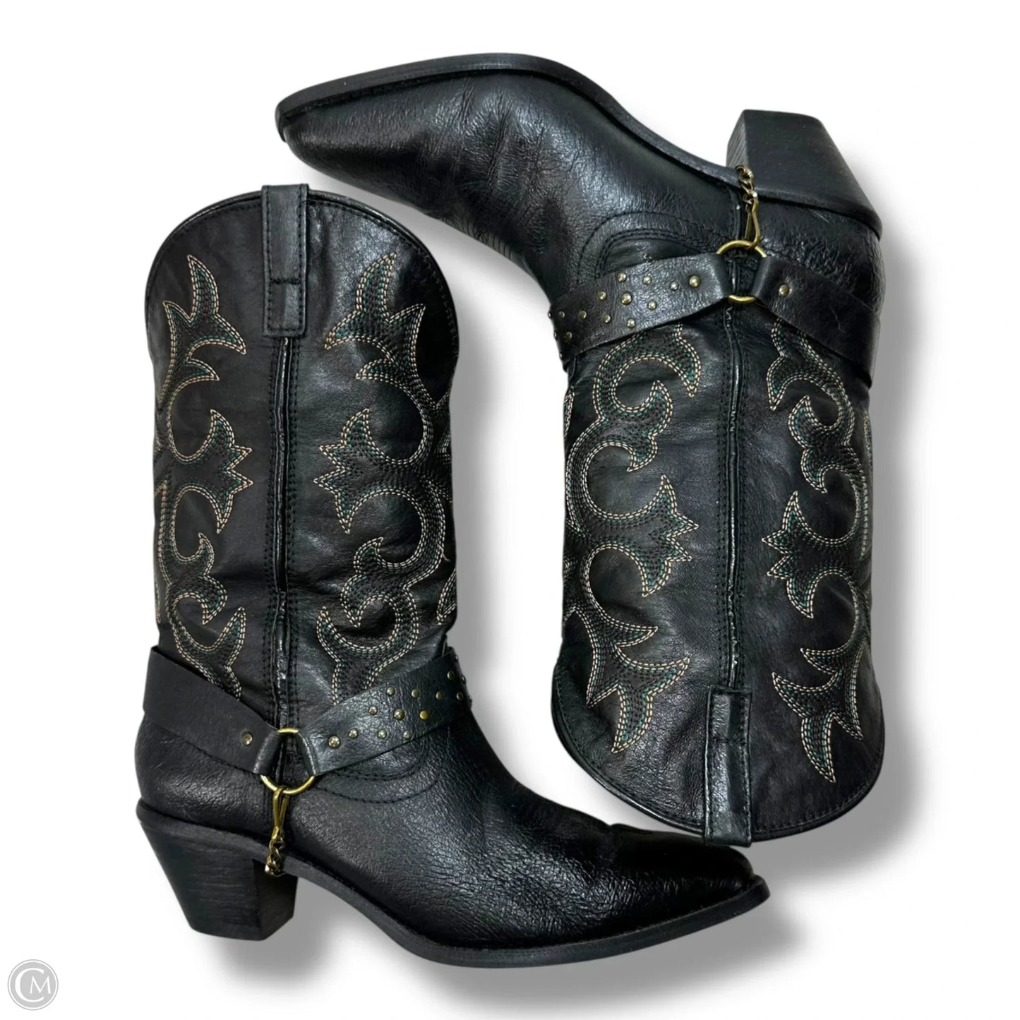Boots Western By Dingo In Black, Size: 10