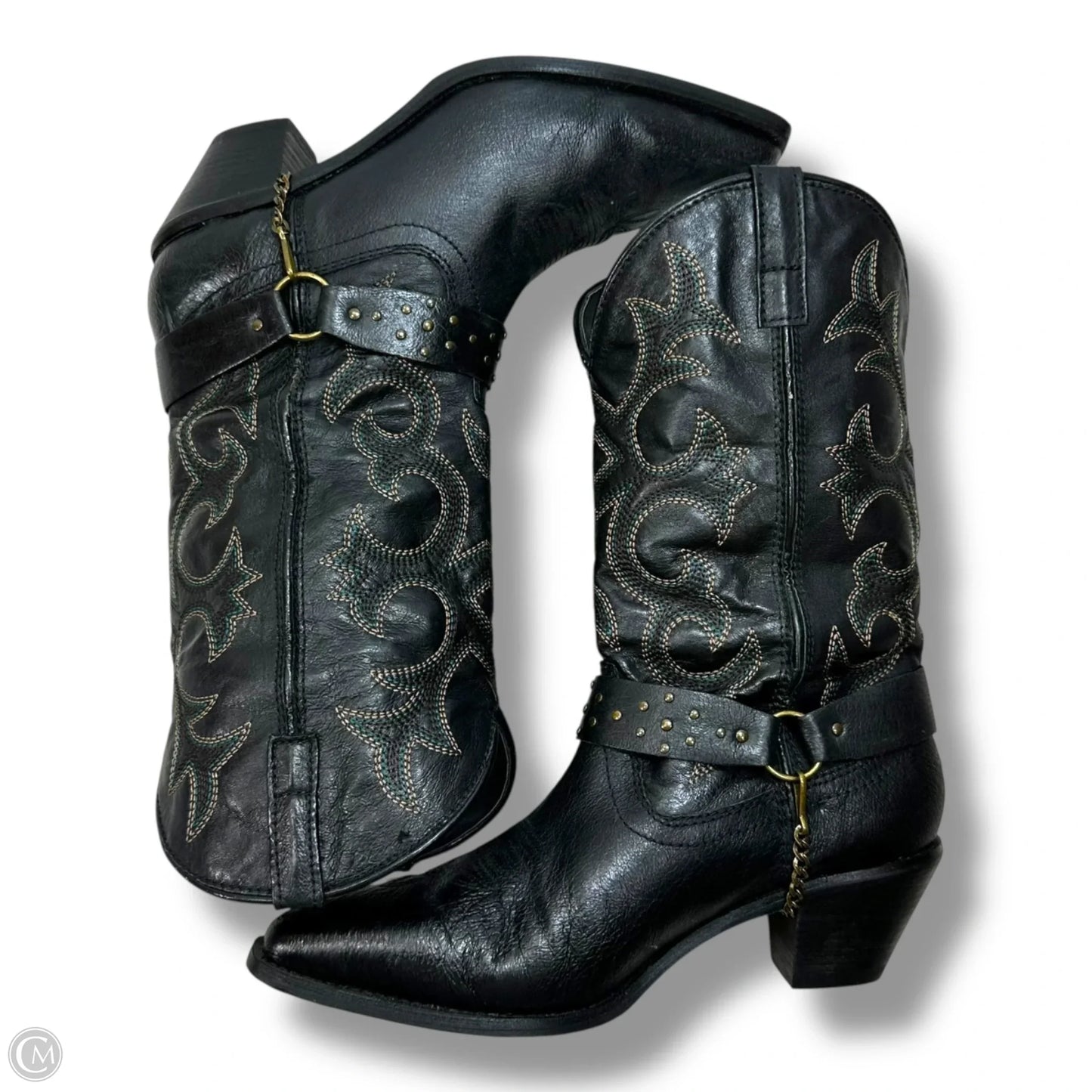 Boots Western By Dingo In Black, Size: 10