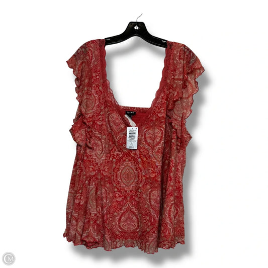 Top Sleeveless Basic By Torrid In Pink, Size: 3x