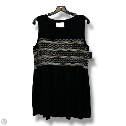Top Sleeveless Basic By Torrid In Black, Size: 2x