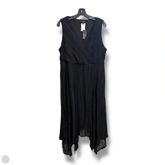 Dress Casual Maxi By Torrid In Black, Size: 10
