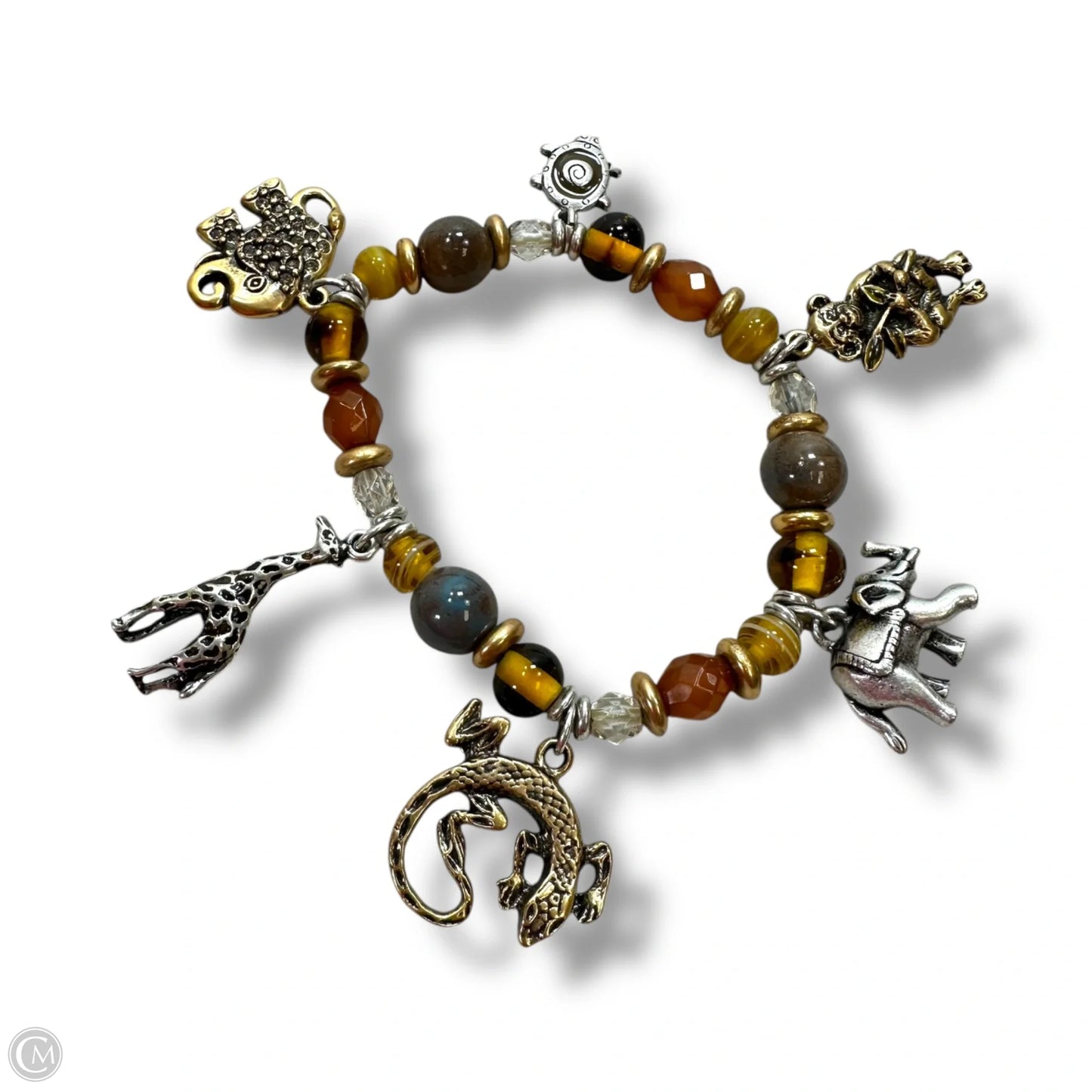 Safari Animals Charm Bracelet By Chicos