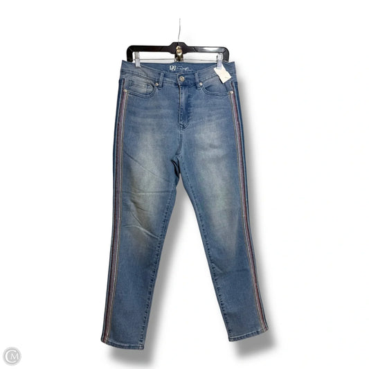 Jeans Straight By Dg2 In Blue Denim, Size: 8