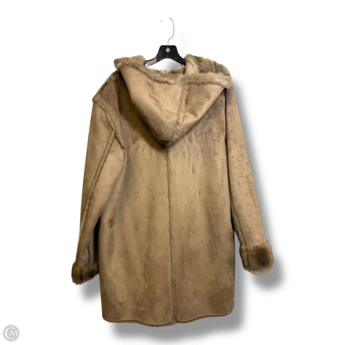 Coat Other By Dennis Basso Qvc In Tan, Size: L