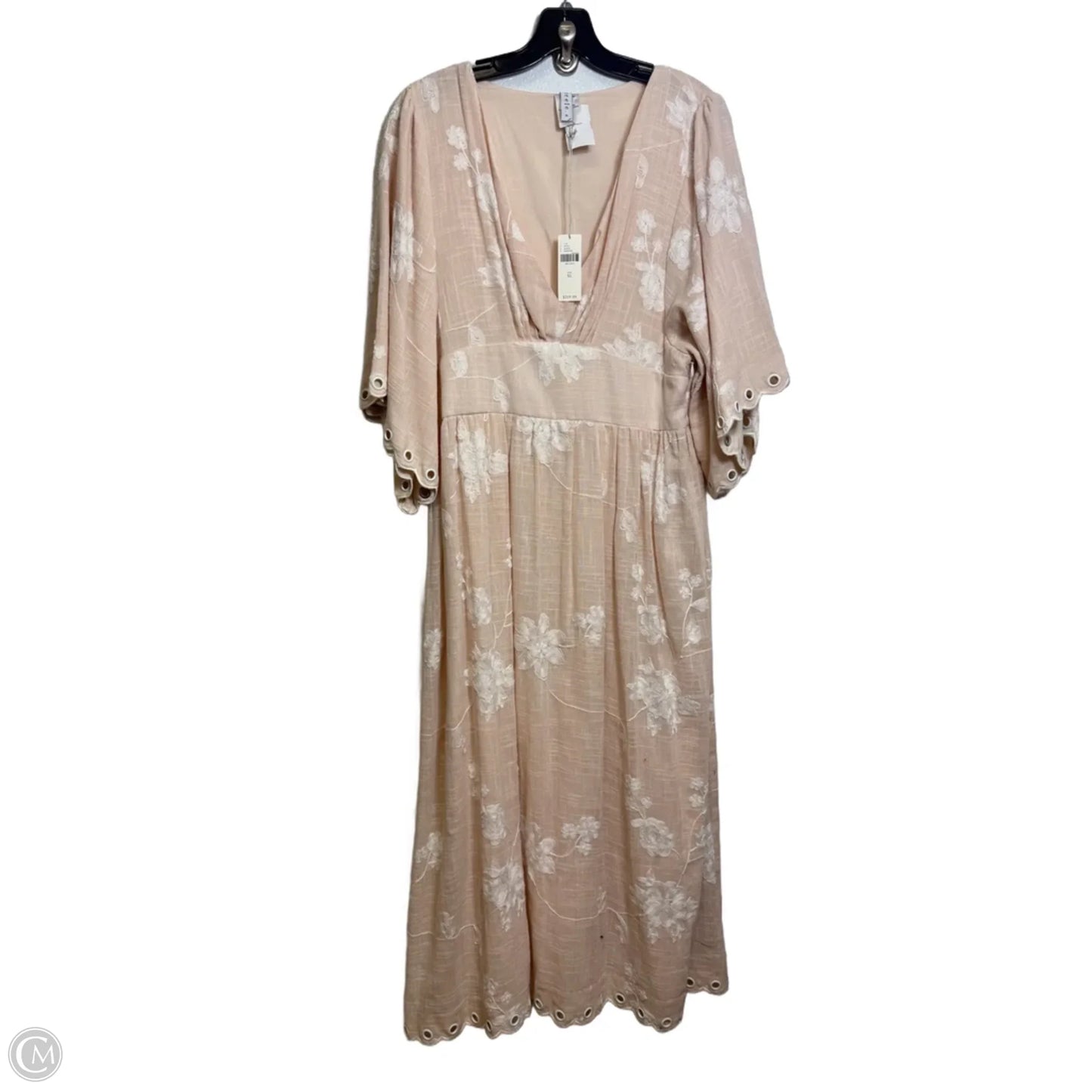 Steele Lacey midi dress Casual Maxi By Anthropologie In Peach, Size: Xl