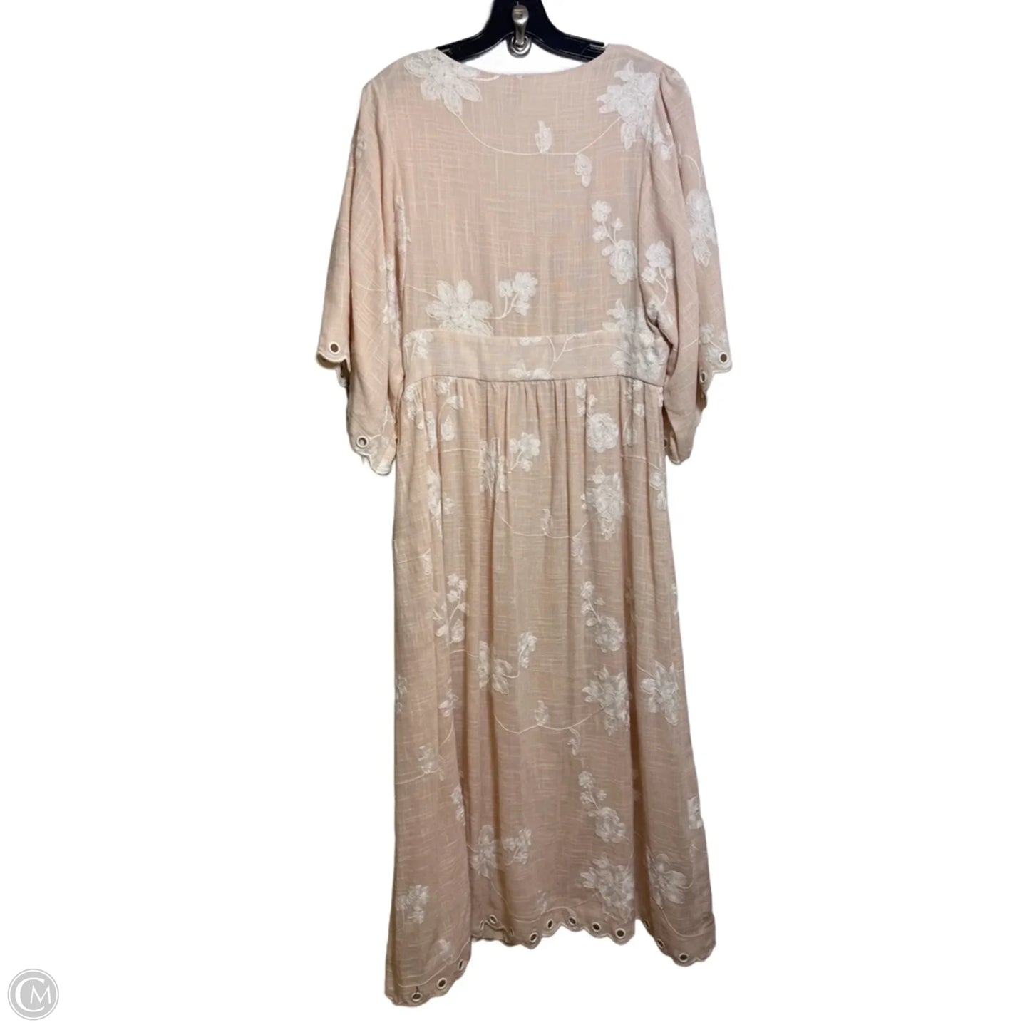 Steele Lacey midi dress Casual Maxi By Anthropologie In Peach, Size: Xl