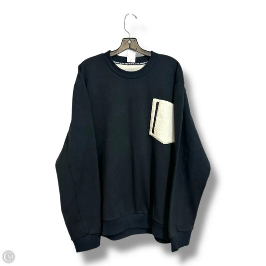 Sweatshirt Crewneck By Adidas In Black, Size: Xl