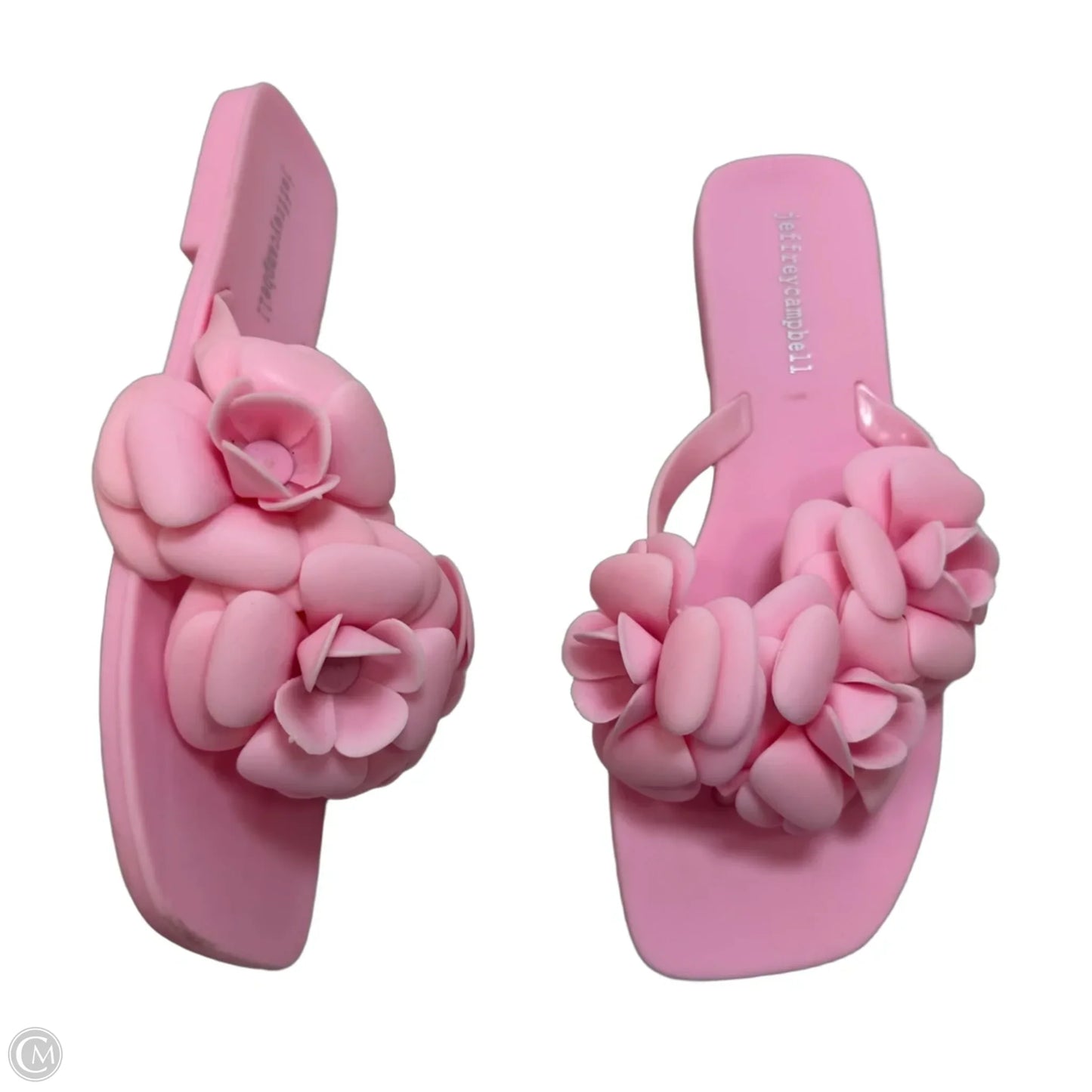 Sandals Flip Flops By Jeffrey Campbell In Pink, Size: 8