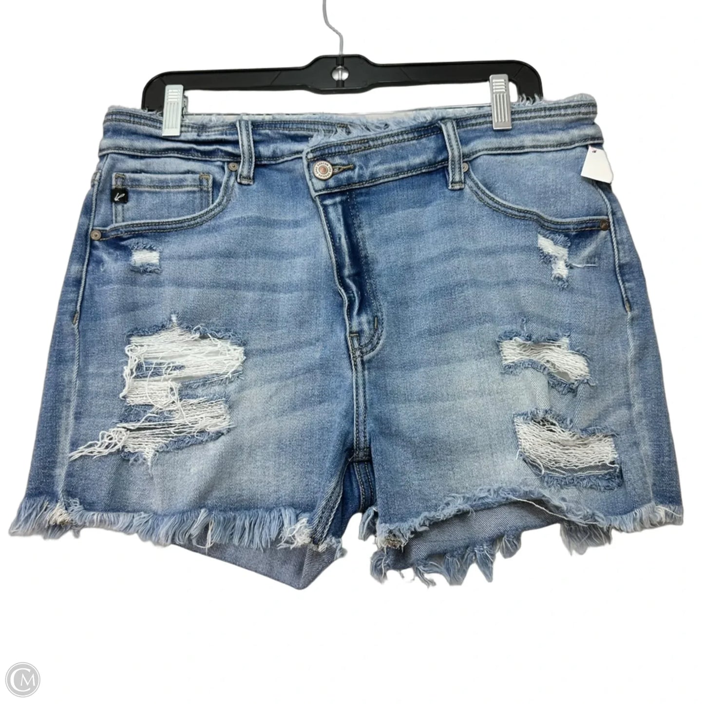 Shorts By Kancan In Blue Denim, Size: 12