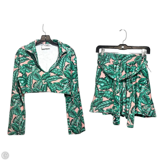 Shorts Set By Kenny Flowers In Green, Size: M