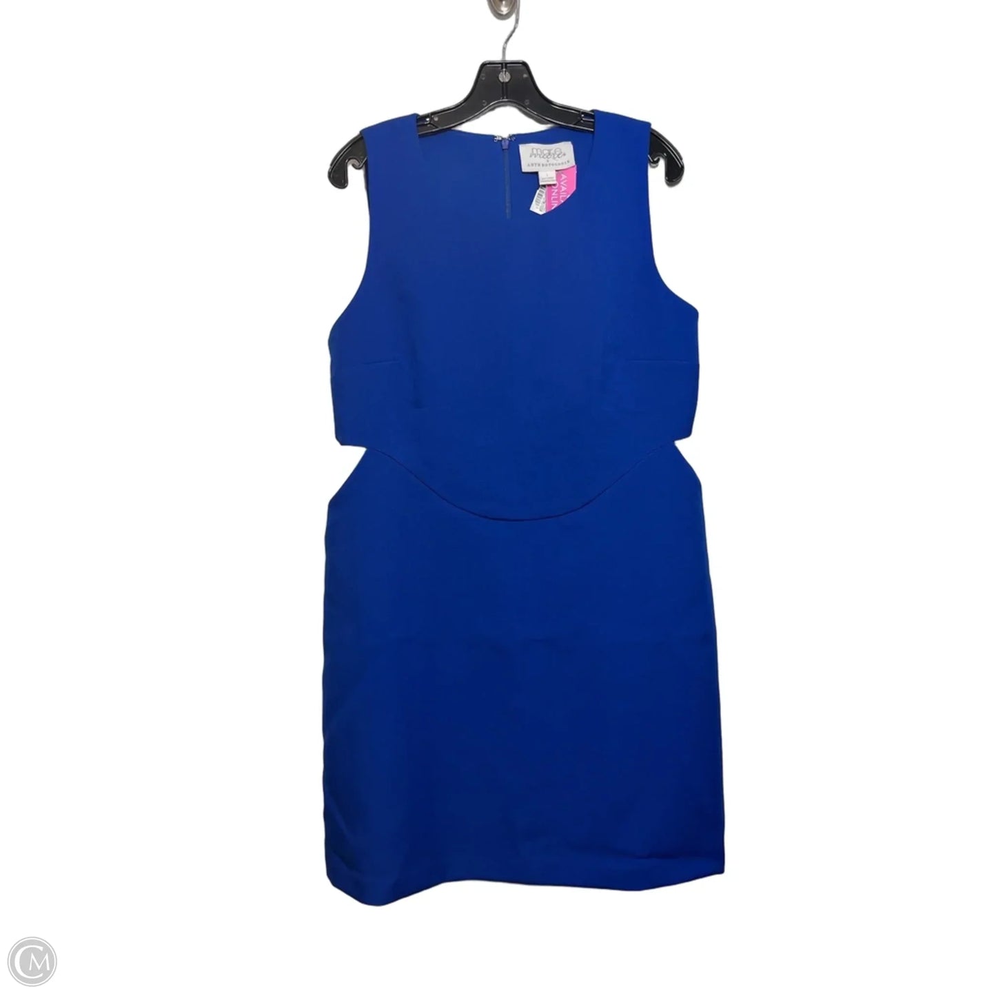 Anthropologie x Mare Mare cut-out shift mini dress By Mare Mare In Blue, Size: L