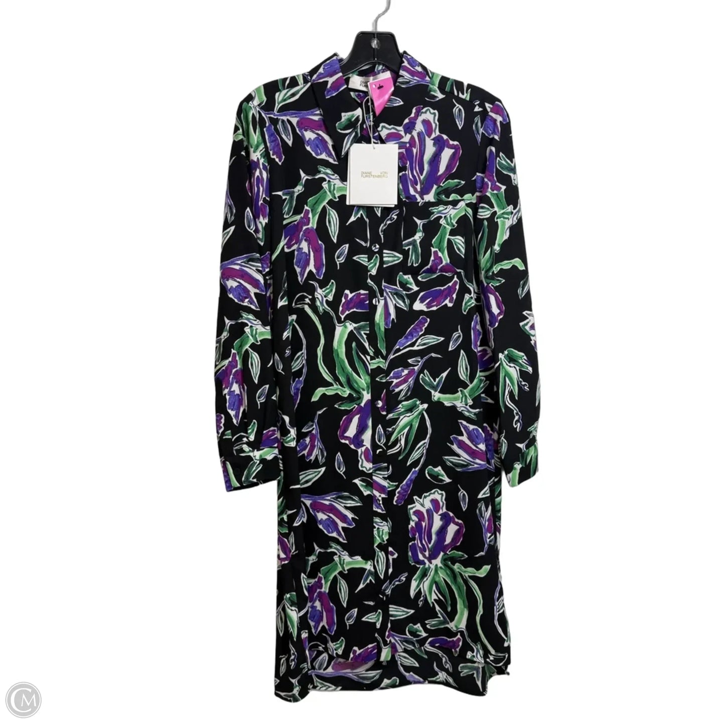 Dress Designer By Diane Von Furstenberg In Black, Size: M