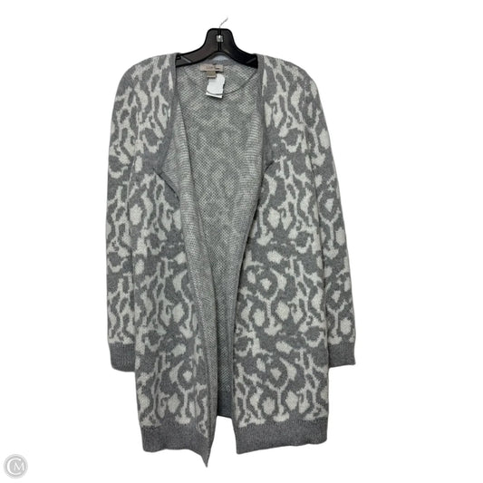 Cardigan By Loft In Grey & White, Size: M