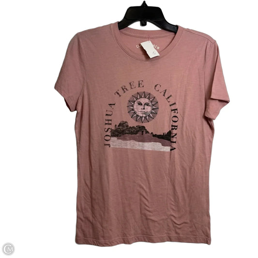 Top Short Sleeve Basic By Clothes Mentor In Pink, Size: Xl
