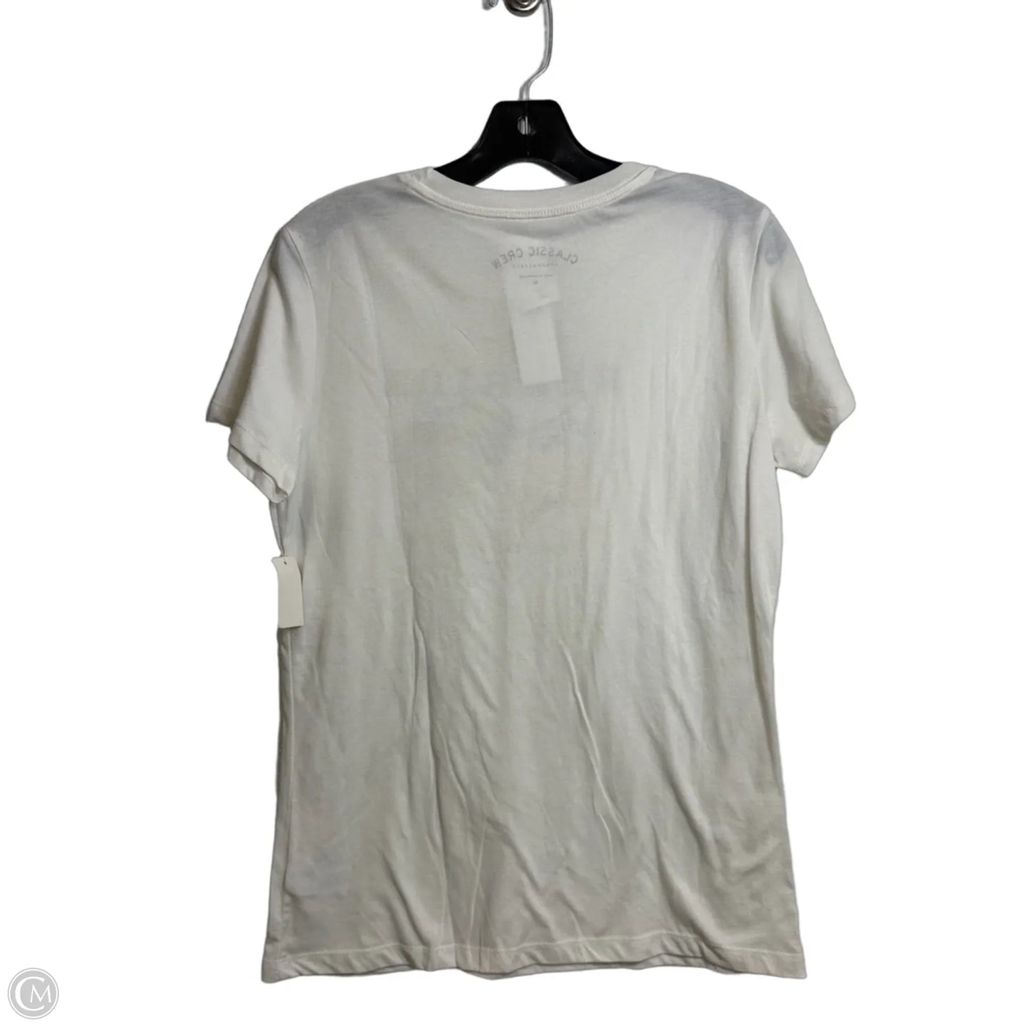 Top Short Sleeve Basic By Clothes Mentor In White, Size: Xl