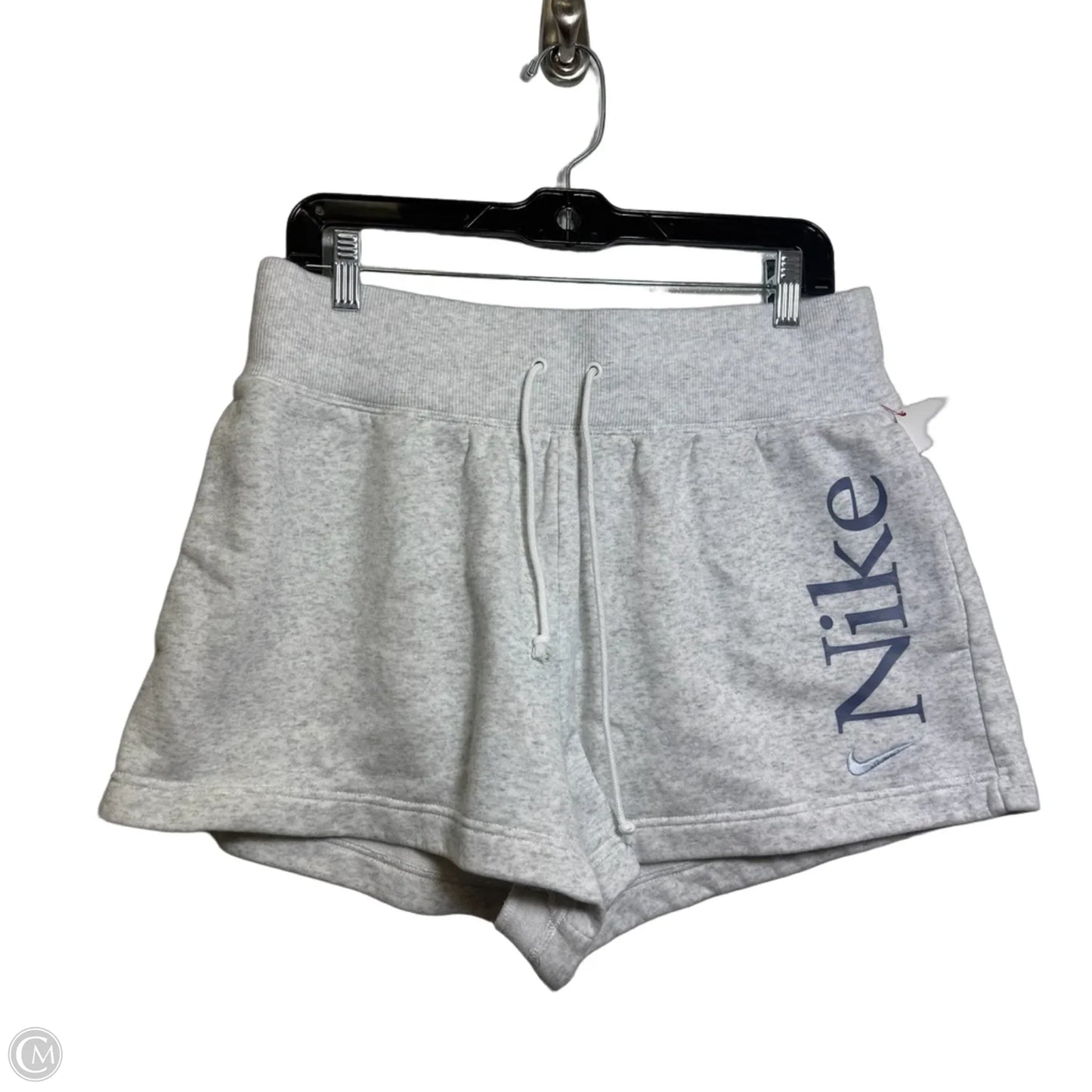 Athletic Shorts By Nike In Grey, Size: L