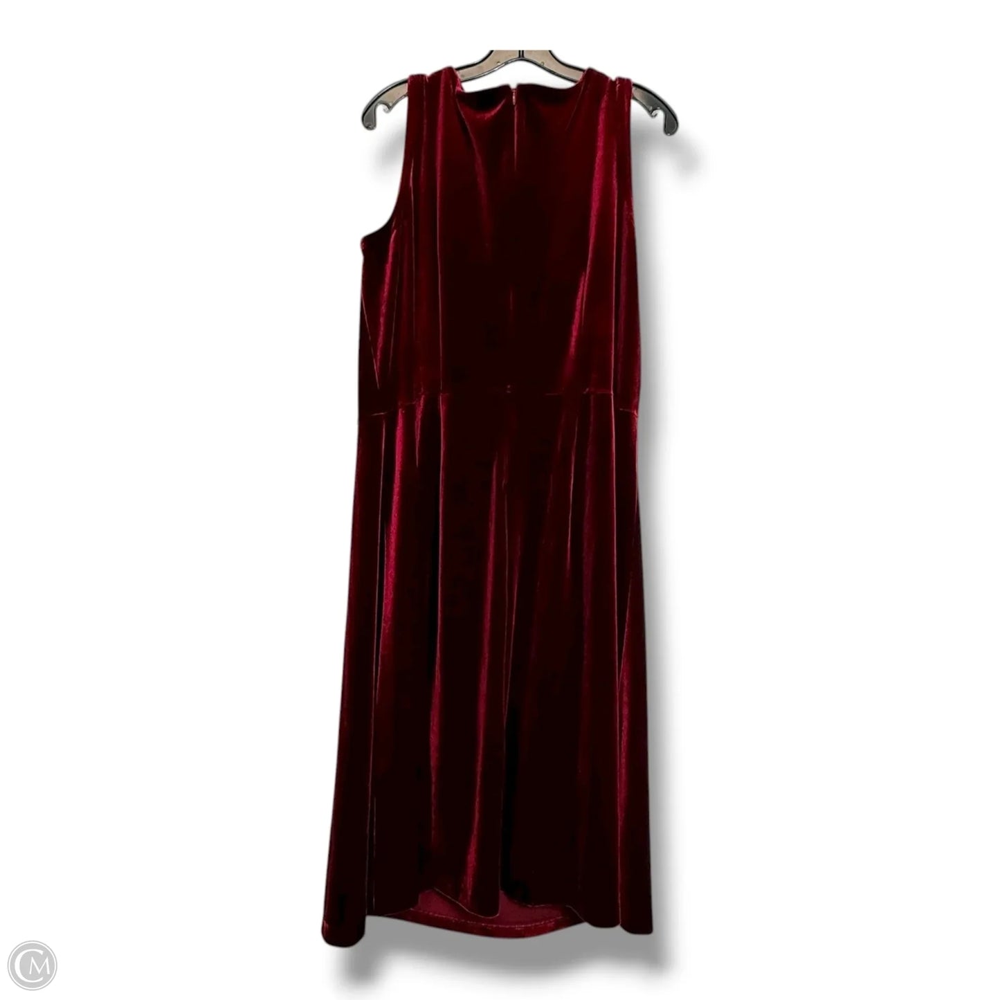 Dress Party Long By Talbots In Red, Size: 1x